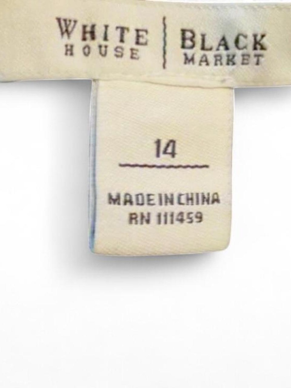 White House Black Market Black A-Line Skirt - Picture 2 of 4